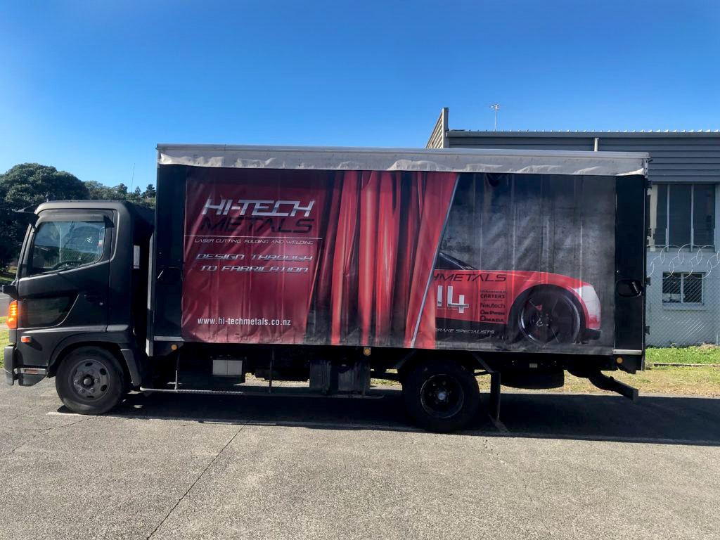 2006 Hino Ranger Image showing one of Hi-Tech Metal's delivery vehicles - the 2006 Hino Ranger Truck.